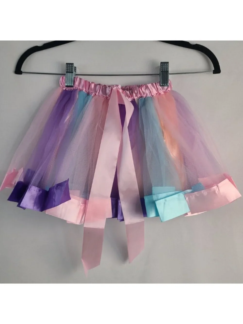 Unicorn 4th Birthday Outfit Set Pink Shirt Tutu Birthday Sash & Unicorn Headband - Picture 8 of 10